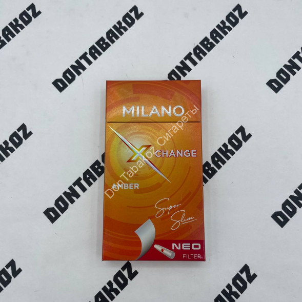 Сигареты Милано (Milano) XCHANGE Amber SuperSlim Оптом