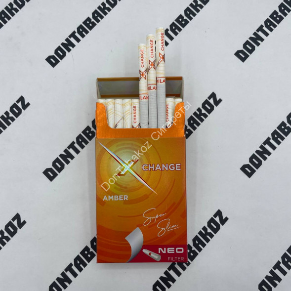Сигареты Милано (Milano) XCHANGE Amber SuperSlim Микс