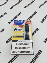 Waka SoPro PA10000 Strawberry Banana (Клубника-Банан) 10000 затяжек 20мг Hard (2% Hard) Оптом