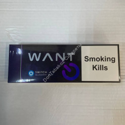 Сигареты Want Switch Blueberry mint Оптом