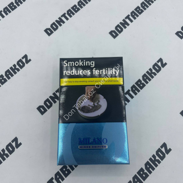 Сигареты Милано (Milano) Kings Edition Blue King Size Оптом
