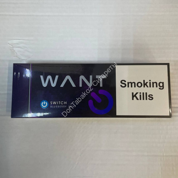 Сигареты Want Switch Blueberry mint Микс