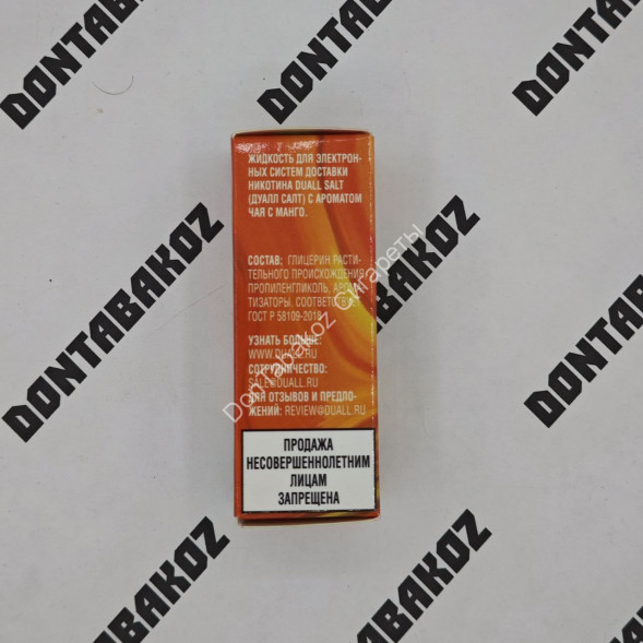 Жидкость Duall Чай с манго HARD 30 мл ОПТОМ        