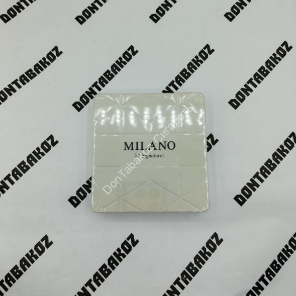Сигареты Milano Vanilla (Ваниль) в жестяном портсигаре микс