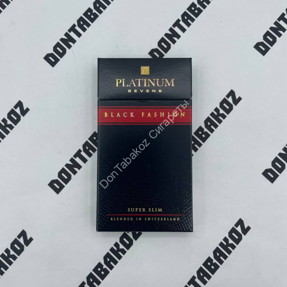 Сигареты Платинум Севен (Platinum Seven) Black Fashion SuperSlim Микс