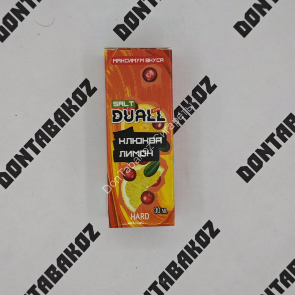 Жидкость Duall Клюква лимон HARD 30мл ОПТОМ         