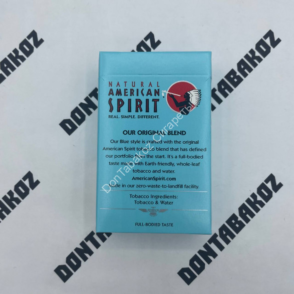 Сигареты American Spirit Full Bodied Taste Natural Tobacco Blue (USA)Оригинал Оптом