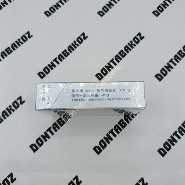 Китайские сигареты Zhongnanhai Silver Six оптом  