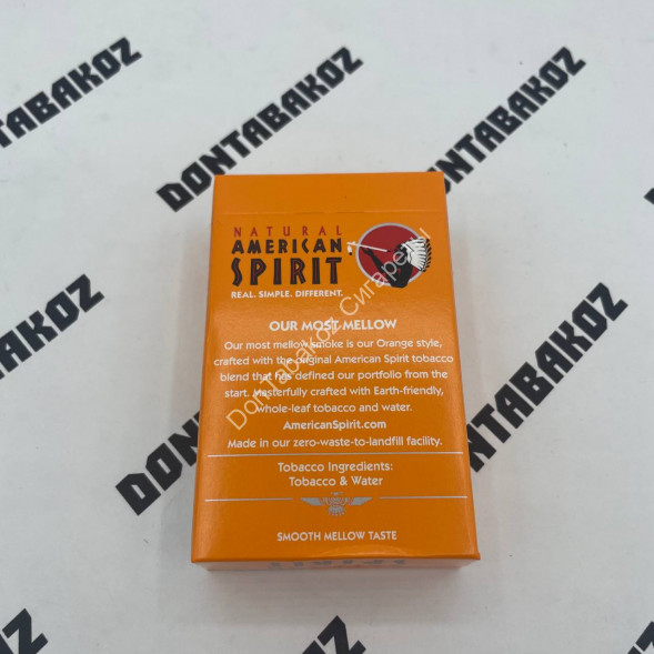 Сигареты American Spirit Mellow Taste U.S. Organic Tobacco Gold (USA)Оригинал Оптом