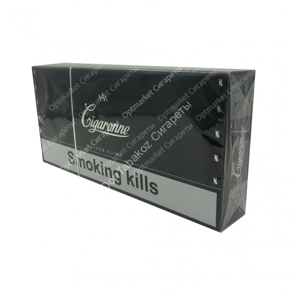 Сигареты Sigarone Black Super Slims оптом