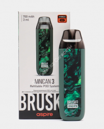 Под система Brusko Minican 3 700 mAh Лесной зеленый оптом