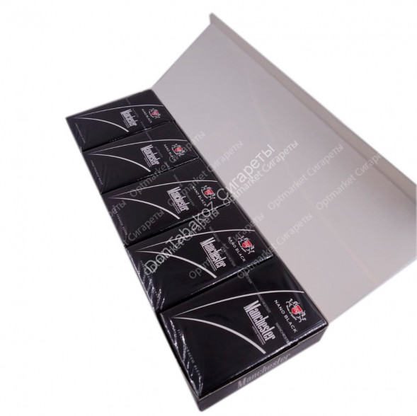 Сигареты Manchester (Манчестер) Nano Black оптом