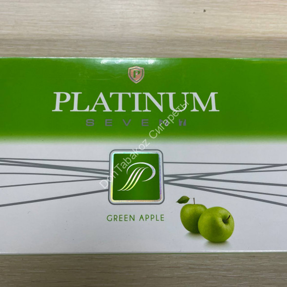 Сигареты Платинум Севен (Platinum Seven) Green Apple Оптом