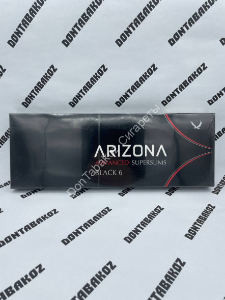 Сигареты Arizona Advanced Superslims Black 6 Оптом