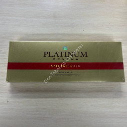 Сигареты Платинум Севен (Platinum Seven) Special Gold Super Slim Оптом