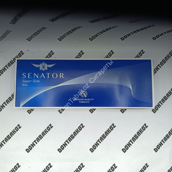 Сигареты Senator SuperSlim Blue (Сенатор Суперслим Блю) оптом   