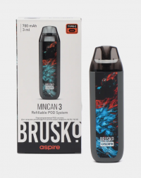 Под система Brusko Minican 3 700 mAh Серый меланж оптом