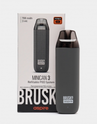 Под система Brusko Minican 3 700 mAh Серый оптом