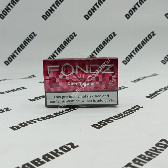 Стики табачные Стики Fondz Rich regular (Классический табак) Китай оптом