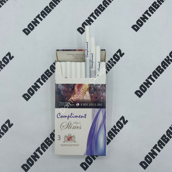Сигареты Compliment Super Slims 3 Микс  