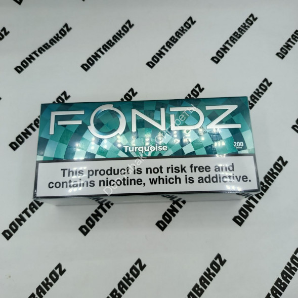 Стики табачные Стики Fondz Turquoise (Табак с ментолом) Китай оптом