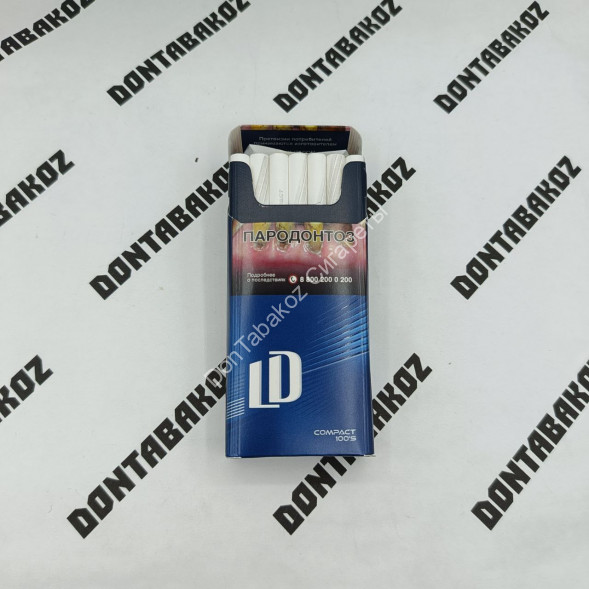 Сигареты LD Compact 100&#039;s Blue оптом 