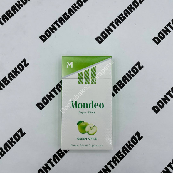 Сигареты Mondeo Green Apple SuperSlims Микс