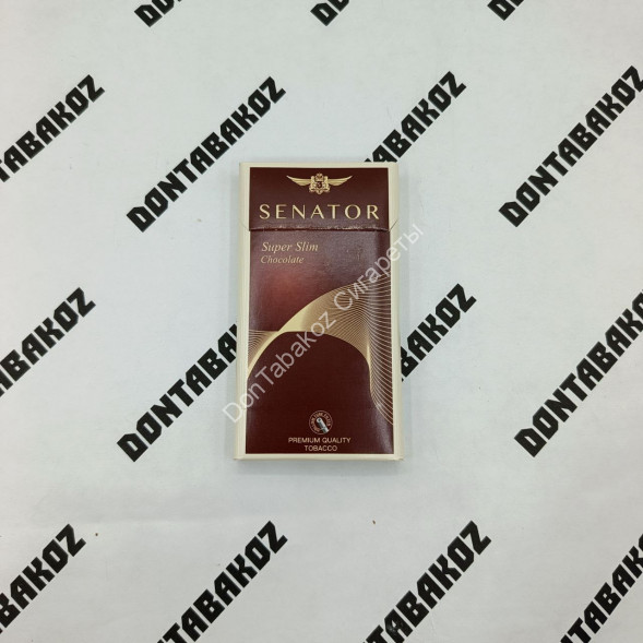 Сигареты Senator Chocolate Superslim (Сенатор Шоколад Суперслим) микс