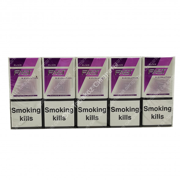 Сигареты FAST Revolution Slims оптом