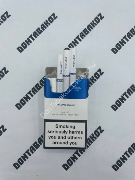 Сигареты Парламент (Parliament) Night Blue Оригинал Швейцария Микс