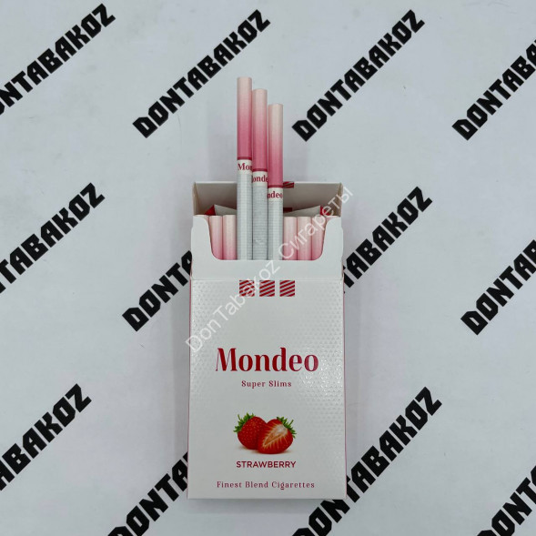 Сигареты Mondeo Strawberry SuperSlims Микс